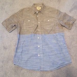 Rustic Blue short sleeve shirt